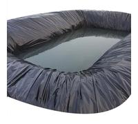 Revêtement de bassin flexible en polyéthylène haute densité de qualité supérieure - 1,5 mm d'épaisseur - Idéal pour les étangs à poissons, fontaines, cascades, jardin - Caractéristiques disponibles