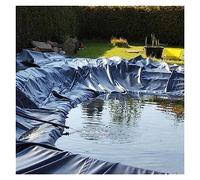 Revêtement de bassin imperméable en PVC 3 x 5 m, idéal pour les petits étangs, les ruisseaux, les fontaines et les cascades, pour la prévention des infiltrations pour l'aménagement paysager de jardin