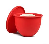 Revêtement de bol pour mélangeur KitchenAid à tête inclinable de 5 litres, insert en silicone qui réduit le bruit et les vibrations, améliore la stabilité pendant le mélange (A rouge)