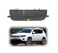 RevêTement De Coffre à Bagages Pour Jeep Compass 2012 2013 2014 2015 2016 Cargaison Aveugle Panneau Plateau ArrièRe Coffre Cover RéTractable Plage ArrièRe Chargement Panel Luggage ÉTagèRe ArrièRe