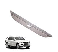 RevêTement De Coffre à Bagages Pour ML M Class W164 ML320 ML300 ML350 ML500 2006-2011 Cargaison Aveugle Panneau Plateau ArrièRe Coffre Cover RéTractable Plage Chargement Panel Luggage ÉTagèRe ArrièRe