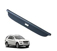 RevêTement De Coffre à Bagages Pour ML M Class W164 ML320 ML300 ML350 ML500 2006-2011 Cargaison Aveugle Panneau Plateau ArrièRe Coffre Cover RéTractable Plage Chargement Panel Luggage ÉTagèRe ArrièRe