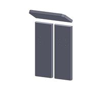 Revêtement de foyer - Convient pour Panadero Alba et autres modèles de cheminée et de poêles, avec aperçu du modèle - Revêtement de cheminée en vermiculite - Ajustement parfait et facile à remplacer