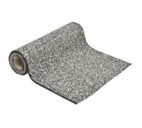 Revêtement de jardin - Non-tissé - Gris - Durable - Aspect naturel - Rectangulaire