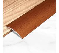 Revêtement De Moquette en Aluminium à Effet Bois, Barre De Seuil De Seuil De Sol De Porte De 40 Mm De Large, pour Moquette à Lvt/Vinyle/Carrelage/Bois/Revêtement D, Sapele