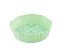 Revêtement de panier de friteuse à air comprimé en silicone - Plateau de cuisson rond anti-adhésif résistant à la chaleur | Inserts de 172 mm pour accessoires de friteuse à air comprimé | Corbeille à