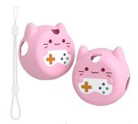 Revêtement de protection en silicone pour machine virtuelle Takara-Tomy Punyurunzu Punisutaru avec ouvertures précises pour boutons et ports (rose)