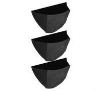 Revêtement de rechange parfait pour pots de fleurs demi-ronds pour créer un environnement végétal en toute simplicité (40,6 cm)