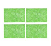 Revêtement de réfrigérateur - 4 pièces lavable tapis découpable pour protection de tiroir et d'étagère, appartement, garde-manger, rangement quotidien, organisation du congélateur, cuisine, maison