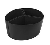 Revêtement de séparation en Silicone pour mijoteuse, réutilisable, étanche, lavable au lave-vaisselle, pour Pot de 6 litres, Gadgets de cuisine (Noire)