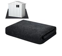 Revêtement de sol en feutre imperméable et résistant à la poussière, 1,5 x 1,2 m pour meubles de patio et abri de jardin avec protection, accessoire de jardin extérieur, tapis de garage, protection de
