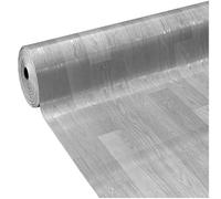 Revêtement de sol en PVC en rouleau Vinyl 31 tailles aspect bois parquet gris 100 x 600 cm DIS_H