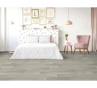 Revêtement de sol en PVC, sol en vinyle aspect bois scandinave - sol design clair aspect chêne, Découpe (4m de large / 2m de long)