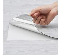 VEVOR Revêtement de sol en vinyle auto-adhésif 9900 mm x 600 mm, dalle de sol DIY en bois gris clair, 1,5 mm d'épaisseur à décoller et à coller, pour cuisine, salle à manger, chambre et salle de bain