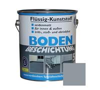 Revêtement de sol, fond couleur Ral7001 plastique 5L liquide sonderpreis