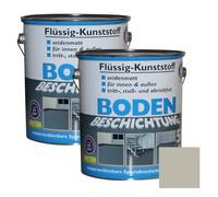 Revêtement de sol liquide en plastique 5 l - 50 m² - Couleur béton