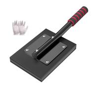 Revêtement de sol professionnel à tête en caoutchouc anti-rayures et poignée anti-fatigue Maillets en caoutchouc robustes pour la construction