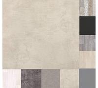 Revêtement de Sol PVC/Tapis d’intérieur/Sol Vinyle antidérapant/Petites et Grandes Dimensions. (Madras White, 2 x 2m)