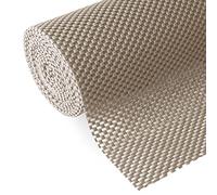 Revêtement d'étagère et de tiroir pour armoires de cuisine - Non adhésif - Antidérapant - Durable - Solide - Nettoyage - Longue taille : 30,5 cm x 6,1 m - Pour étagères, armoires, rangement, cuisine
