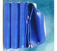 Revêtement d'étang à Poissons en PVC imperméable, avec Valve de vidange, Sac d'aquarium Pliable résistant aux déchirures, idéal for Les piscines et Les étangs de Jardin, 1 pièce(2x2x0.5m)