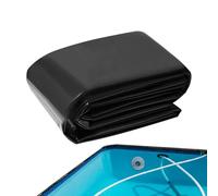 Revêtement d'étang à poissons, kit pliable en polyéthylène haute densité pour étang extérieur, tapis de petit étang anti-fuite, sous-couches faciles à couper pour fontaine à cascade
