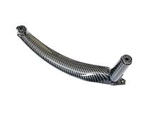 Revêtement D'habillage De Poignée De Porte Intérieure Avant Et Arrière, Compatible Avec BMW Pour X5 X6 E70 E71 2007 2008 2009 2010 2011 2012 2013 2014 Accoudoir intérieur voiture(Caron Fiber Left)