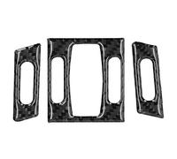Revêtement d'habillage de Sortie d'air intérieur en Fiber de Carbone, 3 pièces, adapté pour la série 5 E60/E61 2004 - 2010