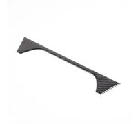 Revêtement D'habillage Garniture De Panneau Supérieur De Porte-gobelet D'eau De Console Centrale Avant En Fibre De Carbone Pour BMW Série 5 G60 G61 2024-2025(Black)