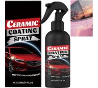 Revêtement en aérosol en céramique synthétique nano pour voitures, mastic hydrophobe, vernis brillant et protection de la peinture longue durée, agent de pulvérisation à détailleur rapide (1 pièces)