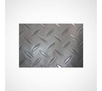Revêtement en caoutchouc antidérapant | Plancher en caoutchouc PVC Gris 1mm Design Estrias (140_x_300 CM)