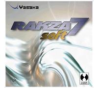 Revêtement en caoutchouc doux Yasaka Rakza 7 pour tennis de table, 1,8 mm