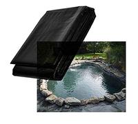 Revêtement en caoutchouc haute performance 9 x 9 m pour étangs à poissons, jardins d'eau et fontaines, revêtement préformé durable pour étangs de 3 x 3 m ou 4 x 4 m, solution robuste pour fontaine