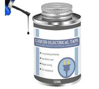 Revêtement en Caoutchouc Liquide | 125ml Mastic d'Isolation Imperméable - Isolation Liquide Colle Électrique - pour Composants Électroniques Appareils Ménagers Instruments Équipements Maintenance