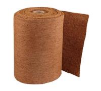 Revêtement en coco pour pots, tapis respirant sûr en rouleau - Doublure pour jardinières, paniers de fleurs, pour la culture de fleurs en intérieur et extérieur, pour la plantation et les pots