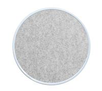Revêtement en feutre Eco - Convient pour les conteneurs Kartell Componibili - Table de chevet ronde (buée, 30,3 cm)
