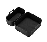 Revêtement En Silicone For Friteuse À Air Rectangulaire 3L/6L | Grand petit panier Double, Compatible avec la friteuse à air NA350(Blue)