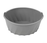 Revêtement en silicone pour mijoteuse de 6 à 8 litres, réutilisable, passe au lave-vaisselle, insert étanche pour cuisine, 28,5 x 21,5 x 13 cm (gris)