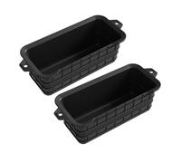 Revêtement en silicone réutilisable pour tasse de graisse, accessoire compatible avec Blackstone pour petit récipient alimentaire, condiments, organiseur de cuisine (1, noir)