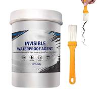 Revêtement Hydrofuge Transparent, Agent Imperméabilisant Liquide Invisible, Adhésif Anti-Fuites pour Toiture Terrasse Salle de Bain Cuisine Jardin Fenêtre Sous-Sol Allée