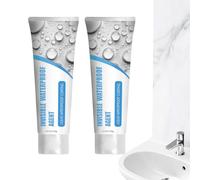 Revêtement Imperméabilisant Invisible - 2 Pièces De Colle Transparente | Agent Imperméable Anti-Fuite | Pour Toiture Salle De Bains Cuisine Extérieur Jardin Toilettes