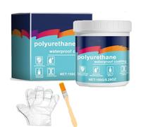 Revêtement imperméable en polyuréthane,Revêtement écologique pour l'imperméabilisation et la réparation des fuites,Mastic de réparation de fuites pour toitures, murs, jardins, gouttières (Noir)