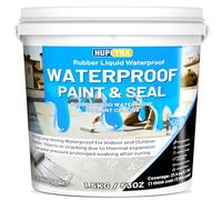 Revêtement Imperméable, Membrane d'Étanchéité Waterstop, Peinture élastique en Caoutchouc Gris Nuage pour Intérieur & Extérieur, Réparation Fissures et Fuites Surfaces Agent Anti-Fuite Étanche