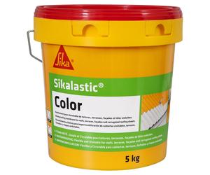 REVÊTEMENT IMPERMÉABLE - SEAU DE 5KG DE SIKALASTIC COLOR BLANC - SIKA - 406084