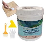 Revêtement Imperméable Transparent - 0,3 Kg De Mastic De Réparation De Fuite, Liaison Polyvalente, Couche De Protection Imperméable Avec Formule Adhésive Forte | Solution De Revêtement De Réparation