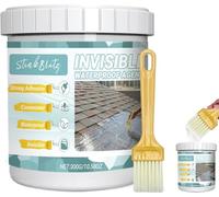 Revêtement Imperméable Transparent, Adhésif Liquide étanchéité, Agent Imperméable Invisible, pour Réparer les Fuites Toit, Murs, Carrelage, Agent de Revetement Impermeable Transparent