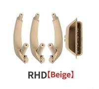 Revêtement intérieur pour poignée de porte intérieure BMW pour modèles F25 et F26 (RHD) (beige)