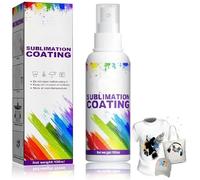 Revêtement par Sublimation,Spray de Sublimation,Spray de Sublimation à Séchage Rapide,Spray de Sublimation Lumineux à Séchage Rapide,Spray de Sublimation pour Chemises en Coton,100ML