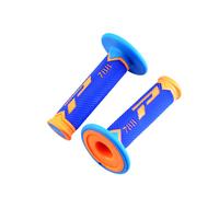REVETEMENT/POIGNEE PROGRIP 788 ORANGE FLUO/BLEU (PR) TRIPLE DENSITE 115MM