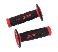 REVETEMENT POIGNEE PROGRIP OFF ROAD 791 DOUBLE DENSITE BASE ROUGE-NOIR 115mm