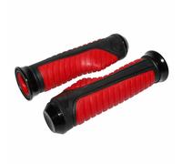 REVETEMENT POIGNEE REPLAY ON ROAD ANATOMIC ROUGE 127mm - CLOSED END (PAIRE)